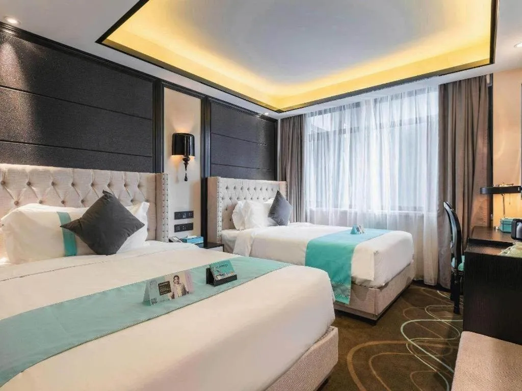 Bed in Xana Hotelle Tangshan North Railway Station