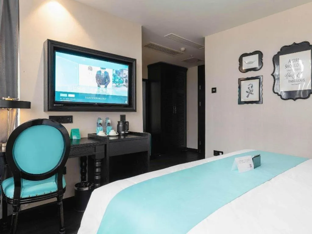 Bed in Xana Hotelle Tangshan North Railway Station