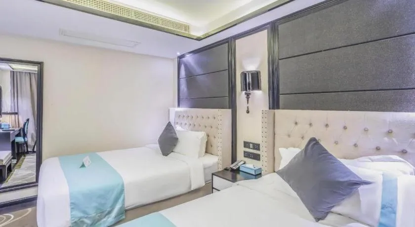 Bed in Xana Hotelle Tangshan North Railway Station