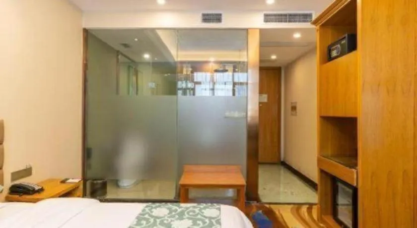 Bed in Ramada by Wyndham Taixing