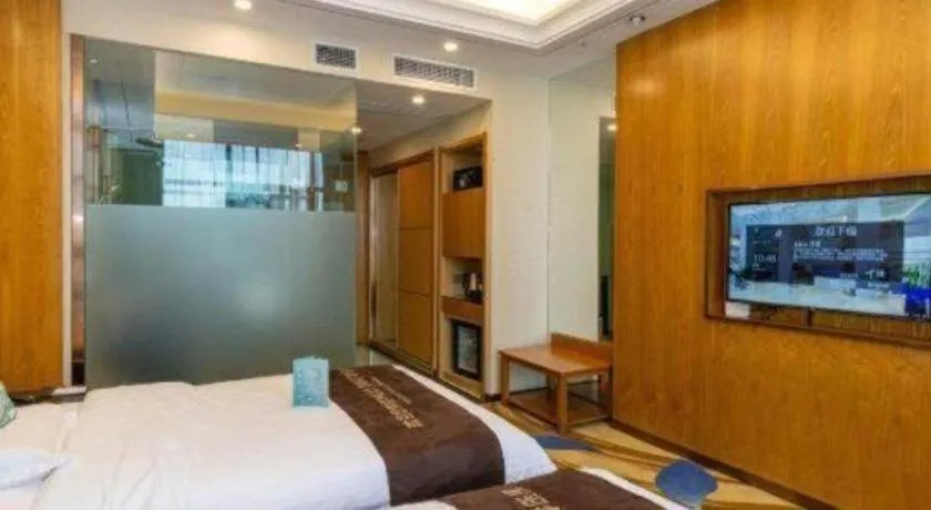 Bed in Ramada by Wyndham Taixing