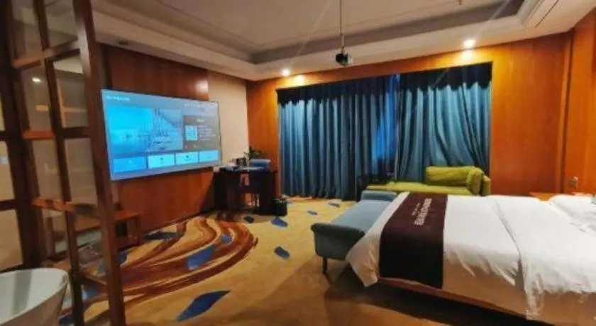 Bed in Ramada by Wyndham Taixing