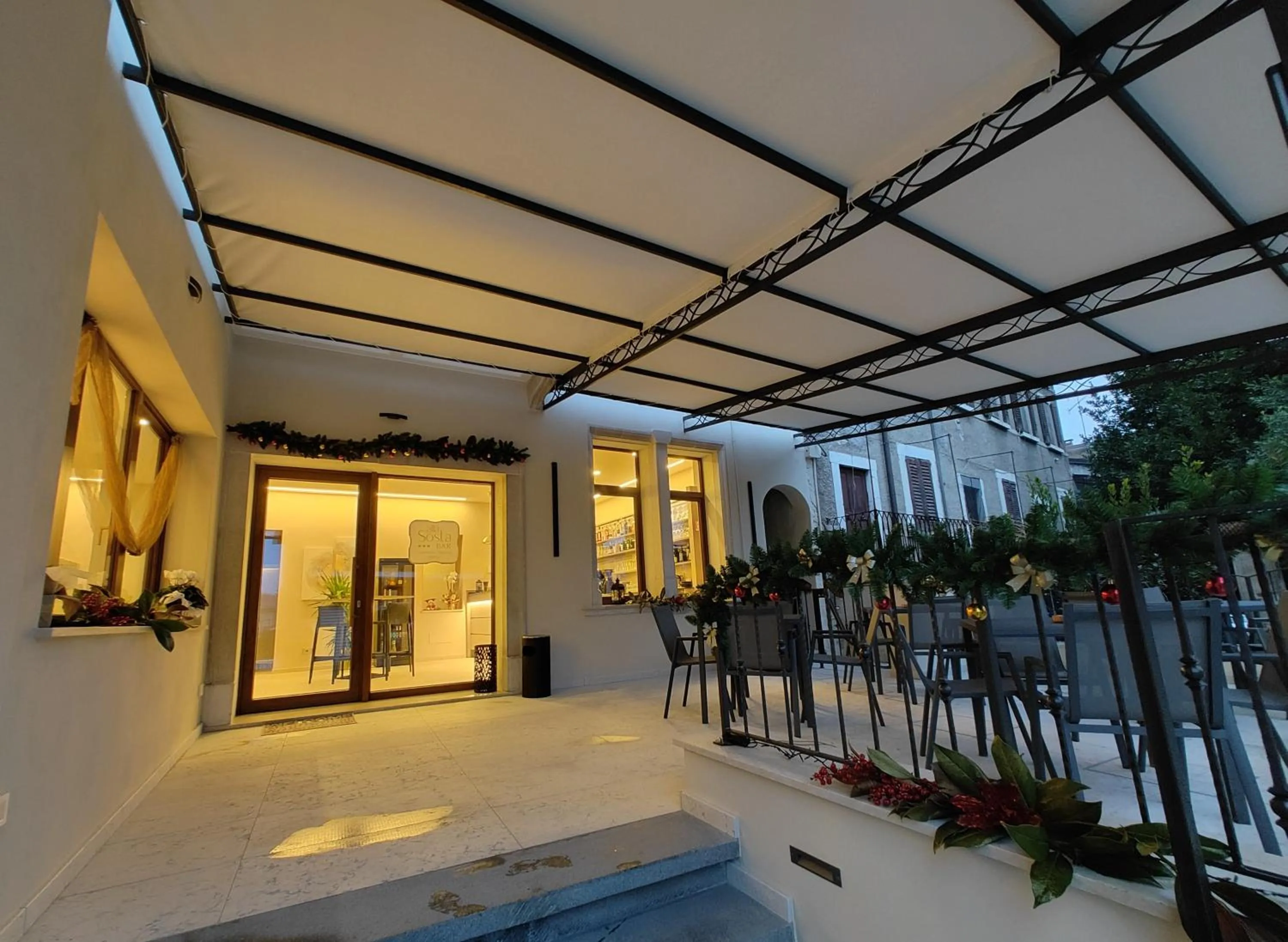 Lounge or bar in Hotel Alla Sosta