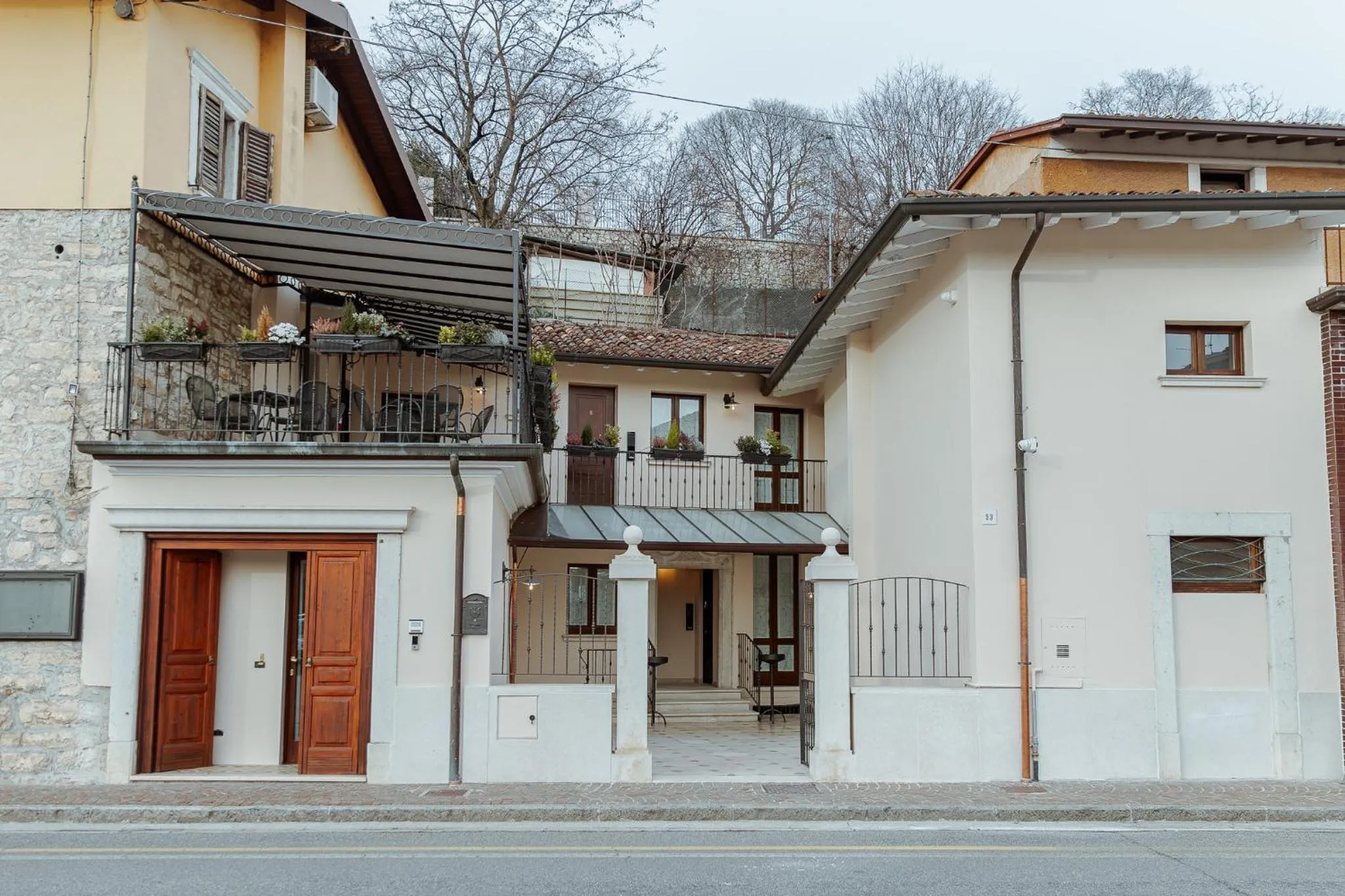 Property building in Hotel Alla Sosta