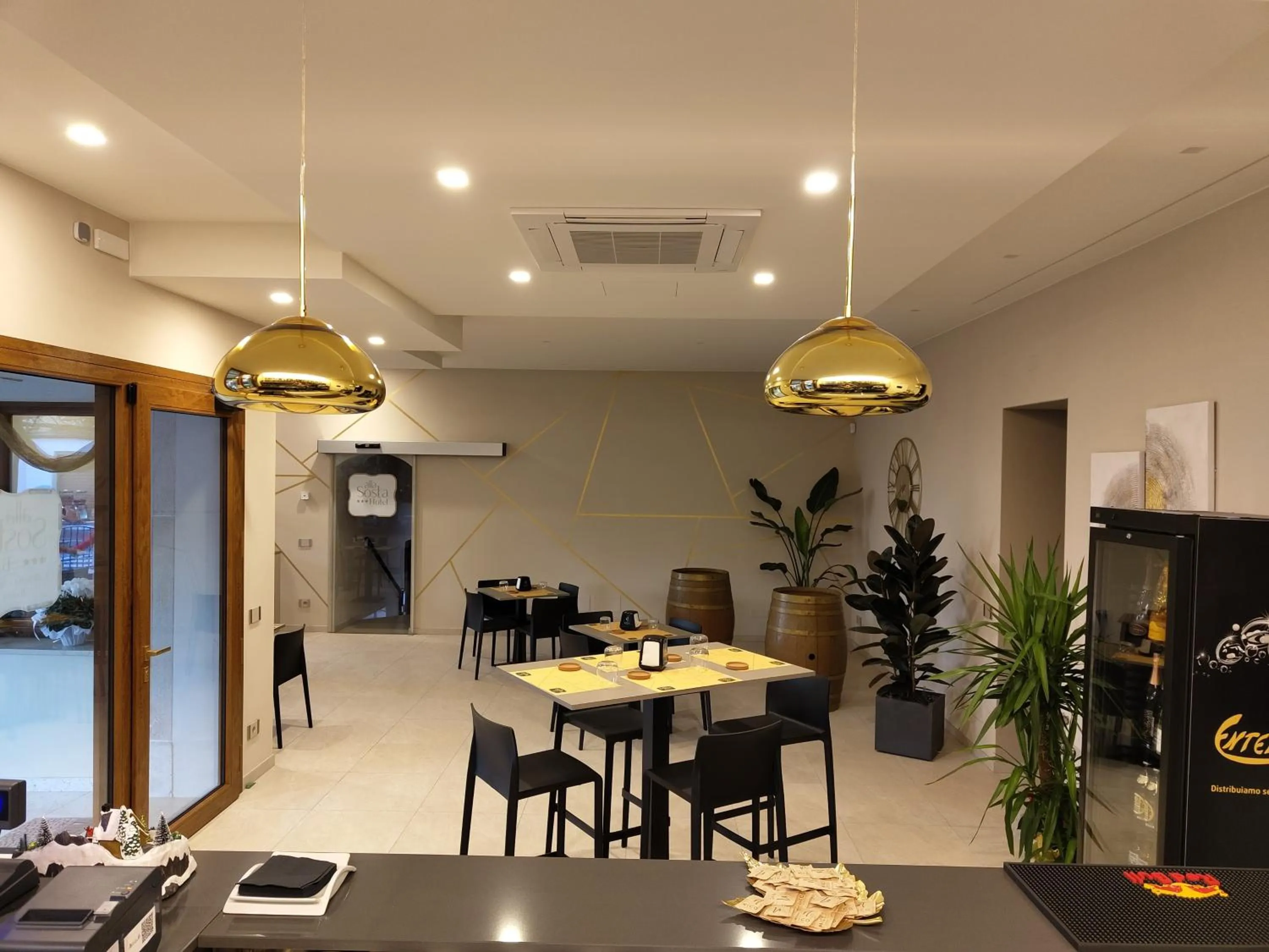 Lounge or bar in Hotel Alla Sosta