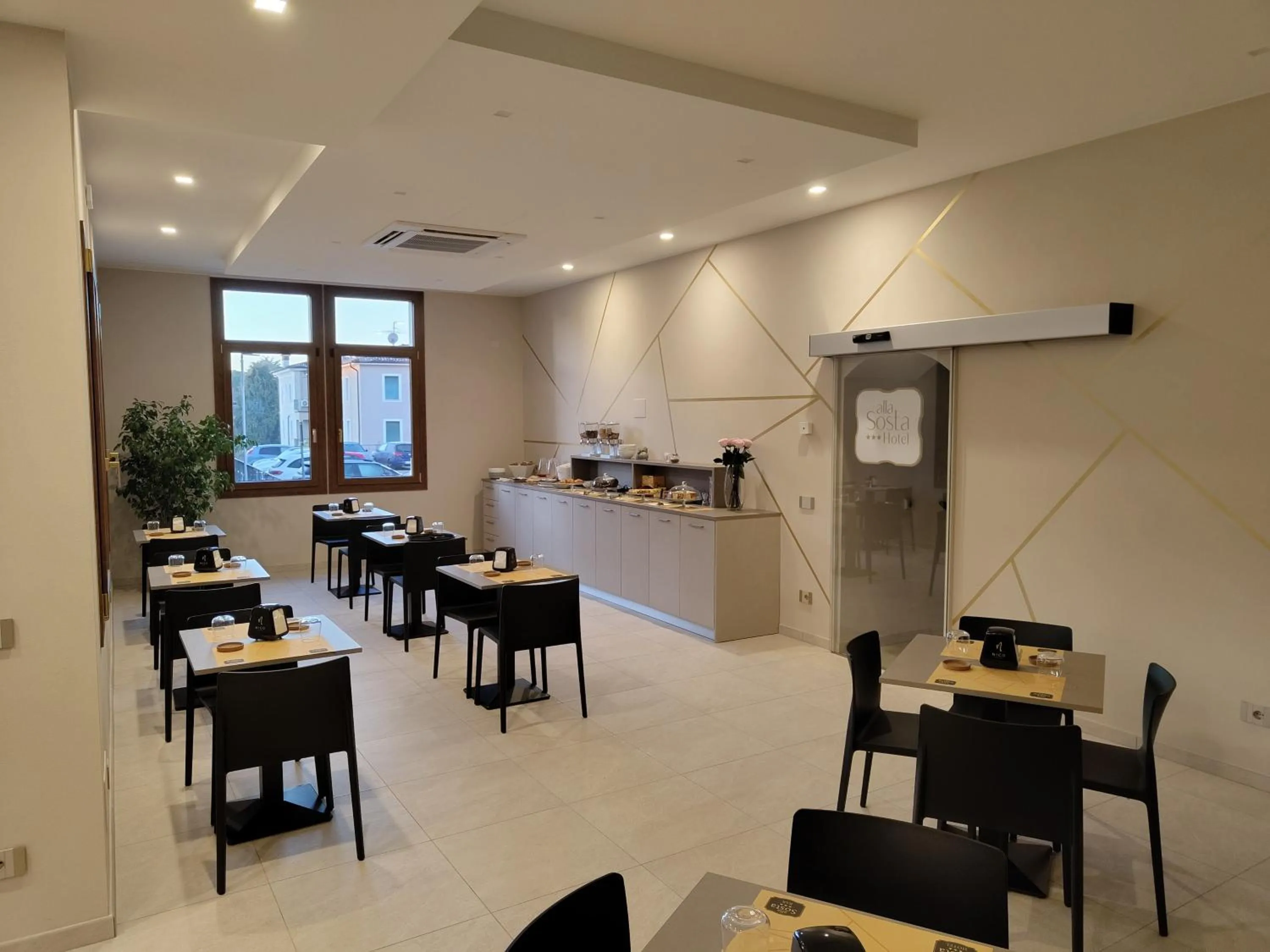 Lounge or bar in Hotel Alla Sosta