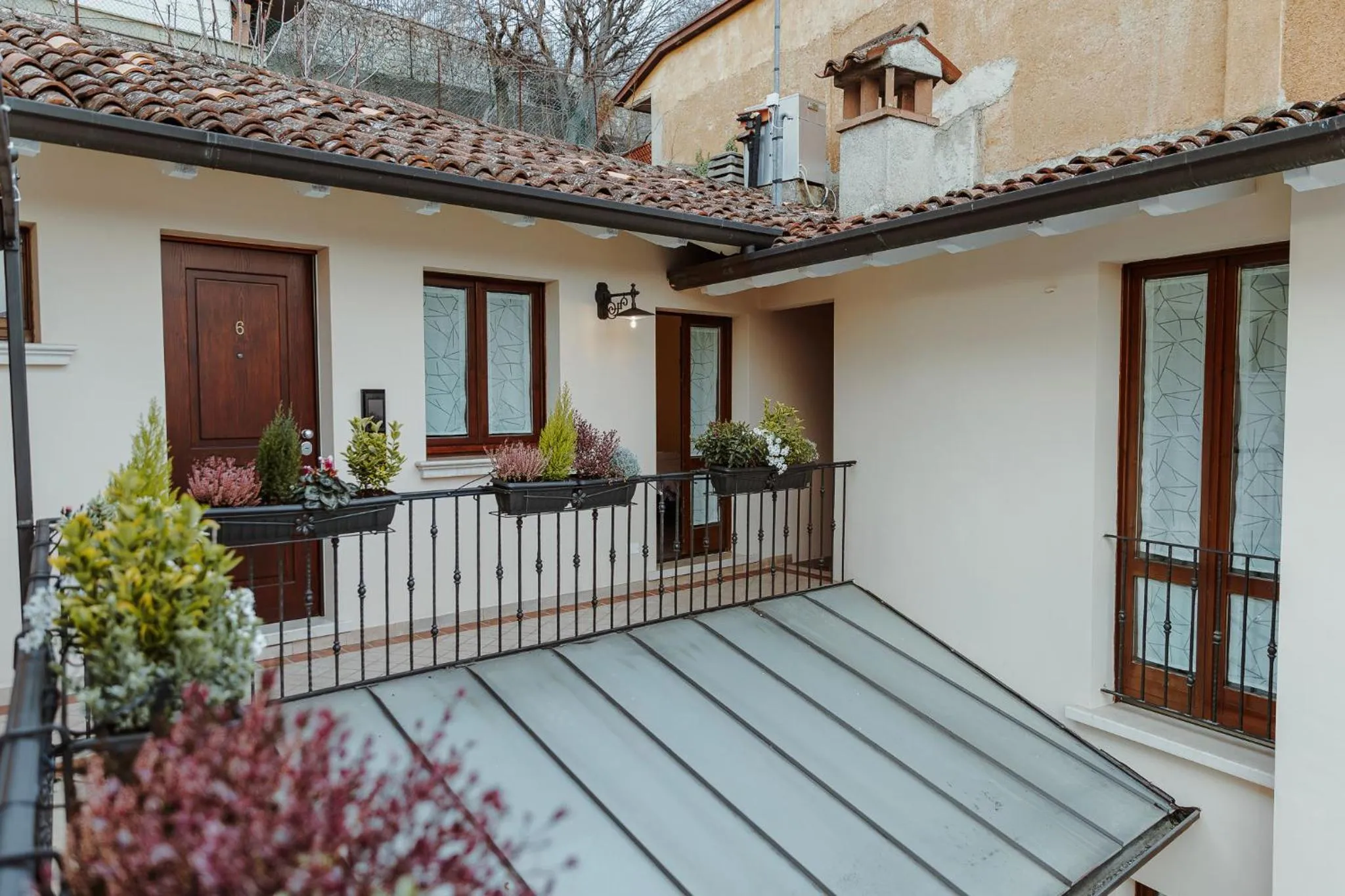 Balcony/Terrace in Hotel Alla Sosta