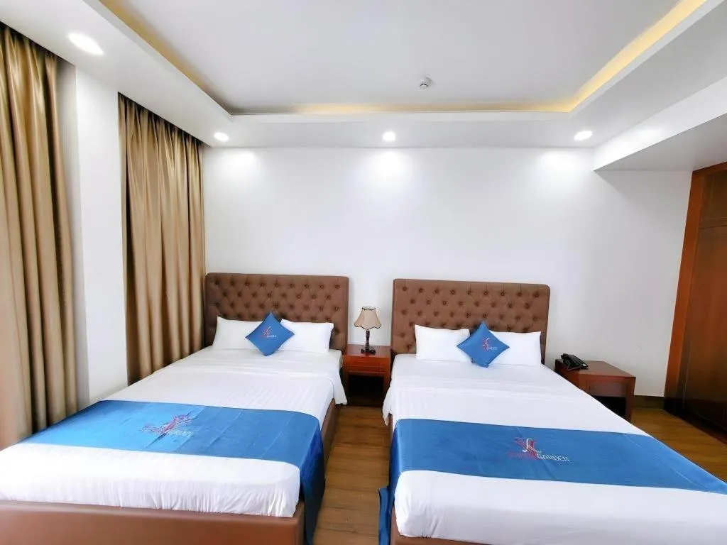 Bed in SPRING GARDEN HOTEL LK