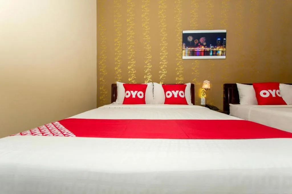 Bed in OYO 1067 Phuc Long Hotel