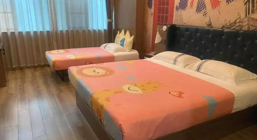 Bed in Urban Garden Hotel Chengyang District Government Liuting Airport