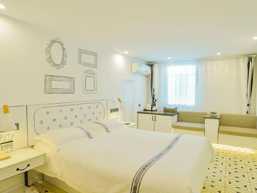 Bed in Urban Garden Hotel Chengyang District Government Liuting Airport