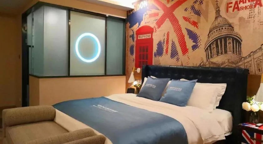 Bed in Urban Garden Hotel Chengyang District Government Liuting Airport