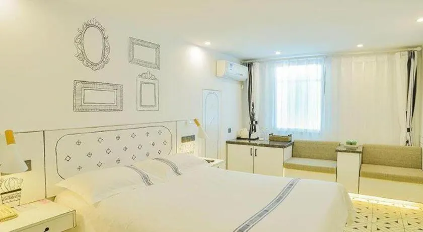 Bed in Urban Garden Hotel Chengyang District Government Liuting Airport