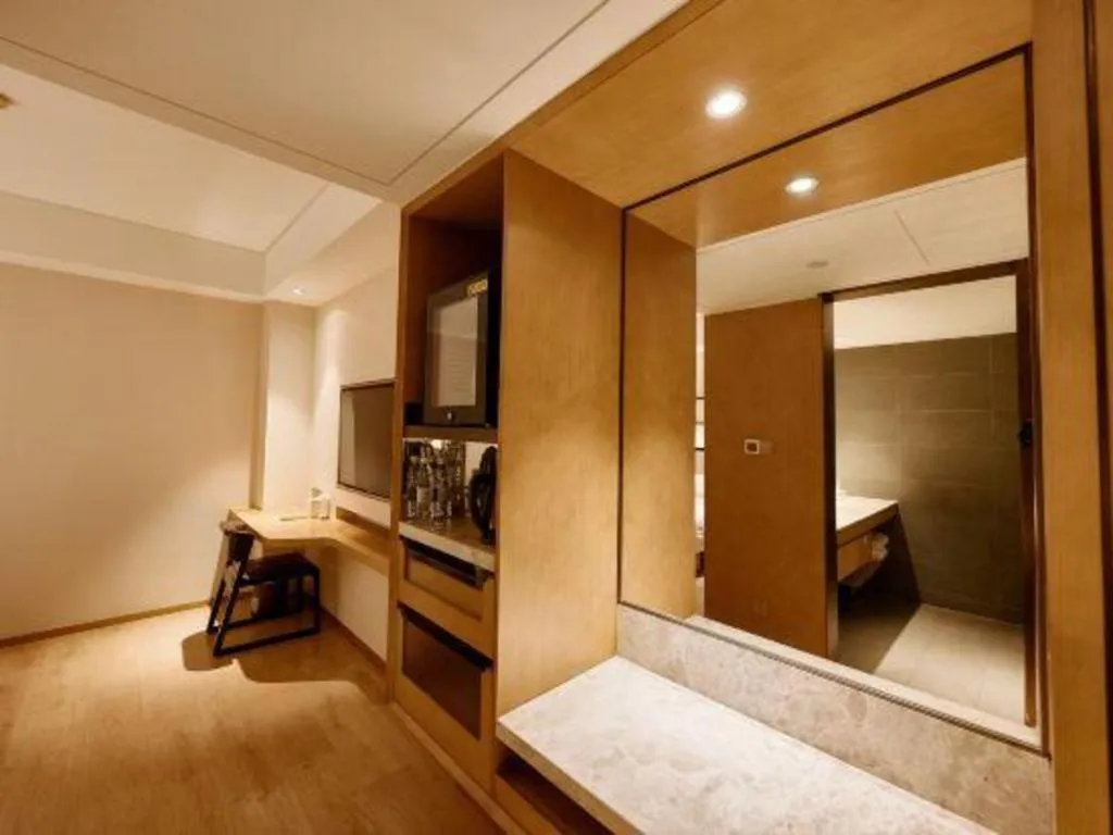 Bed in The Hotel V Nanjing Confucius Temple