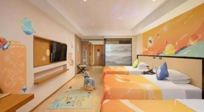 Bed in The Hotel V Nanjing Confucius Temple Bed in The Hotel V Nanjing Confucius Temple