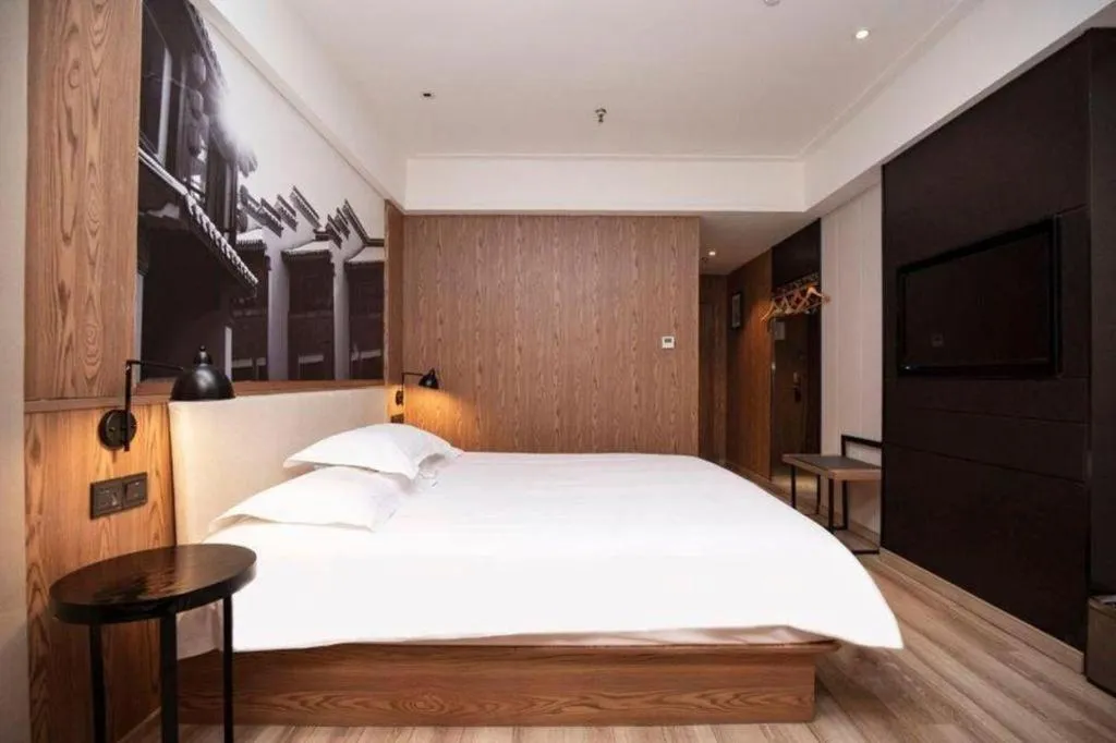 Bed in Starway Hotel(Shuiximen Street,Nanjing)
