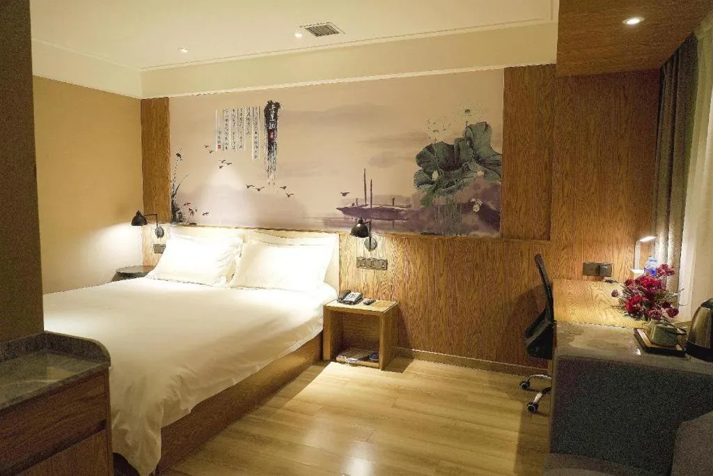 Bed in Starway Hotel(Shuiximen Street,Nanjing)
