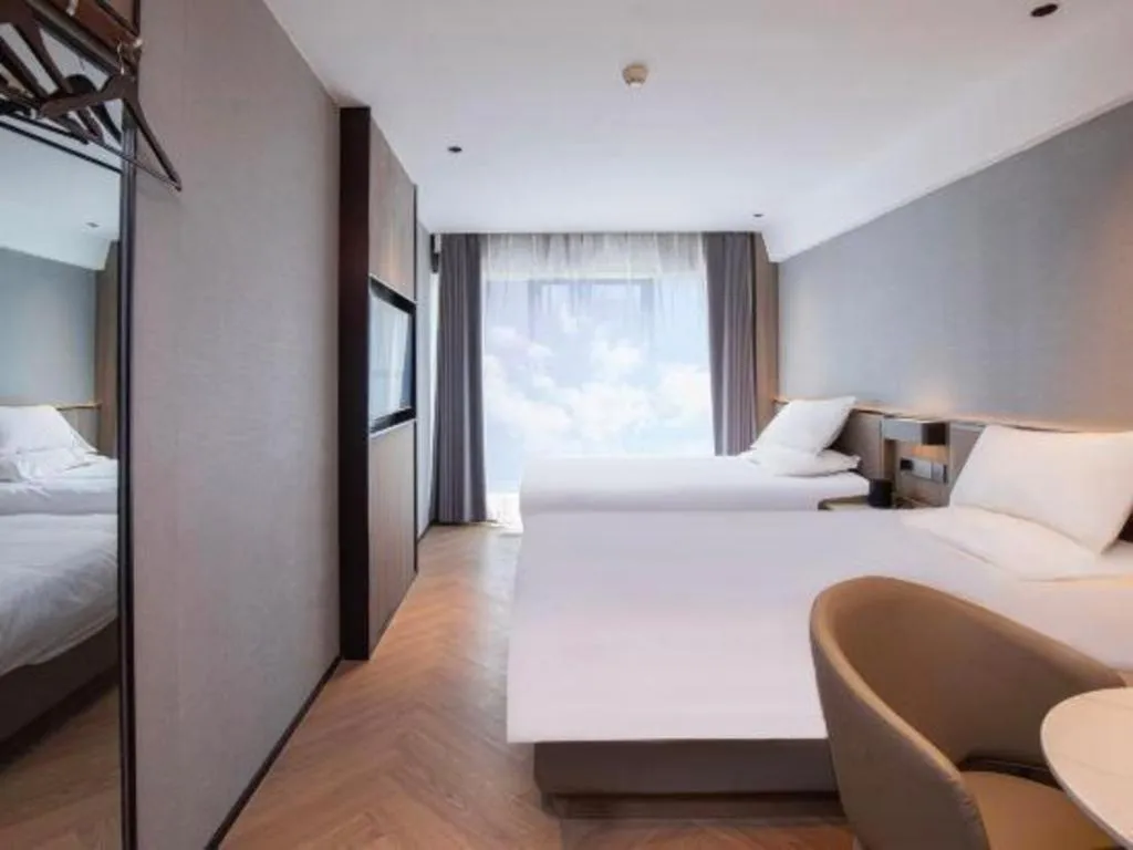 Bed in Starway Hotel(Shuiximen Street,Nanjing)
