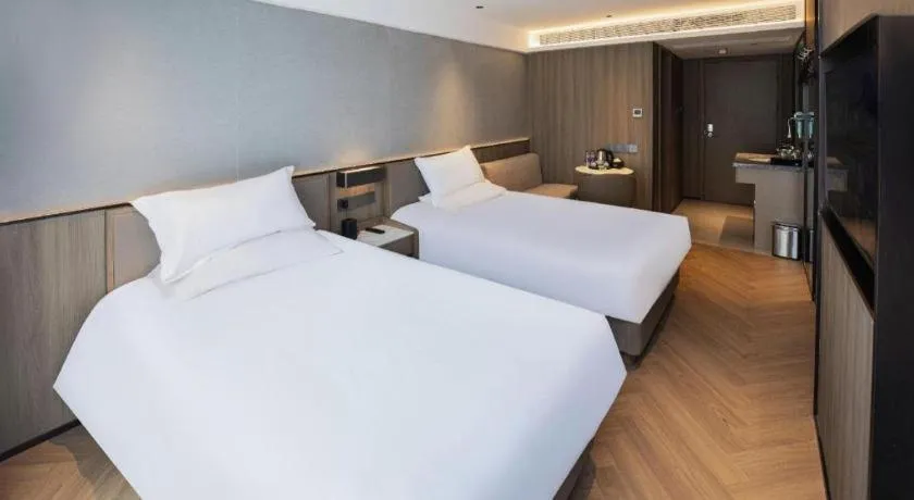 Bed in Starway Hotel(Shuiximen Street,Nanjing)