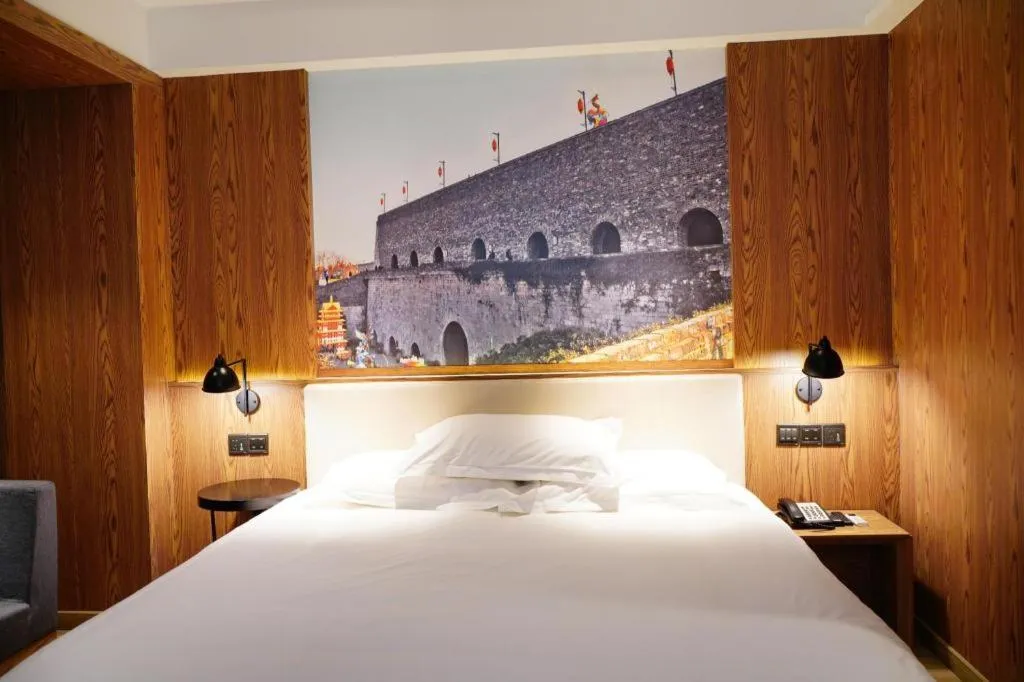 Bed in Starway Hotel(Shuiximen Street,Nanjing)