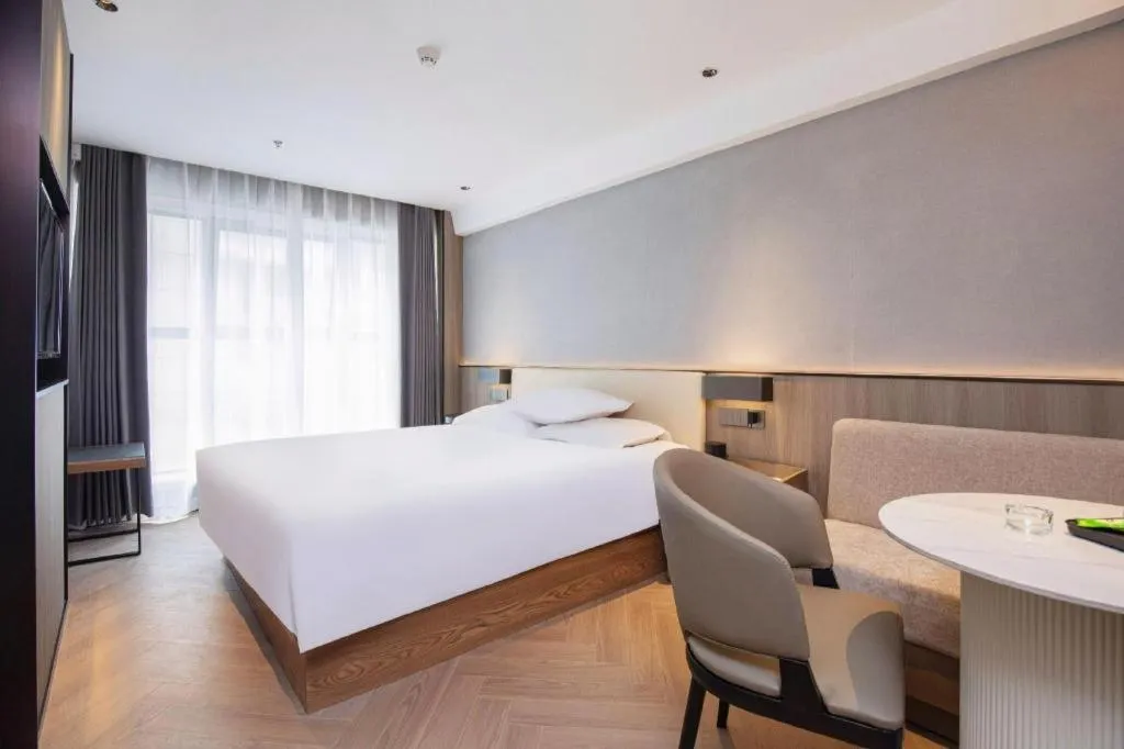 Bed in Starway Hotel(Shuiximen Street,Nanjing)
