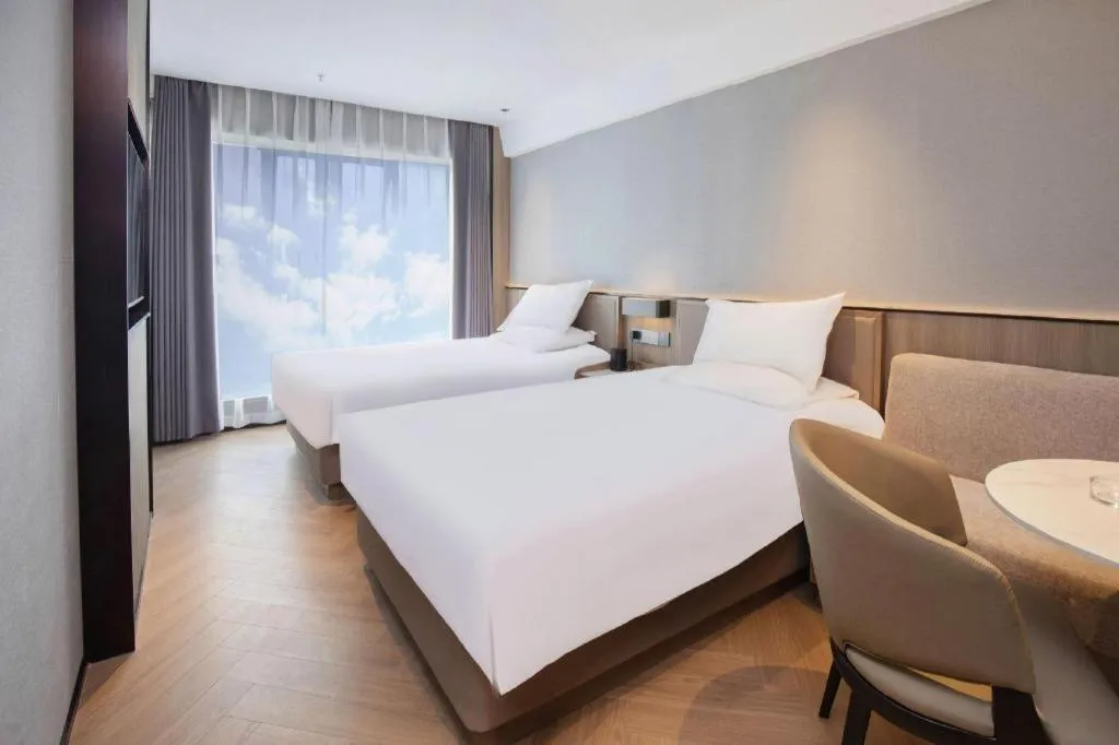 Bed in Starway Hotel(Shuiximen Street,Nanjing)