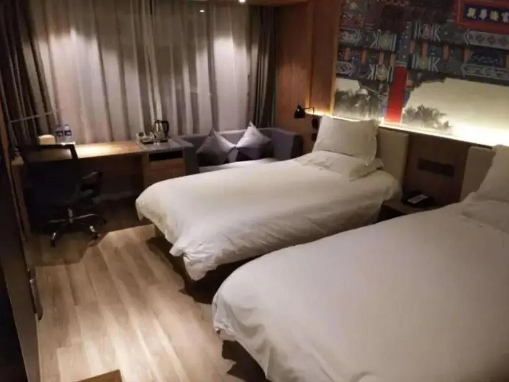 Bed in Starway Hotel(Shuiximen Street,Nanjing)