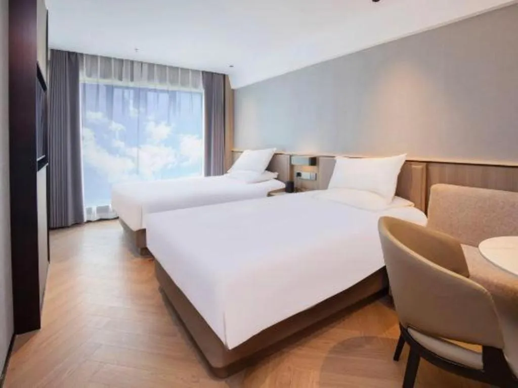 Bed in Starway Hotel(Shuiximen Street,Nanjing)