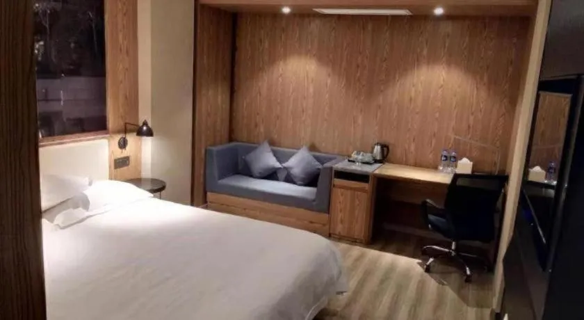 Bed in Starway Hotel(Shuiximen Street,Nanjing)