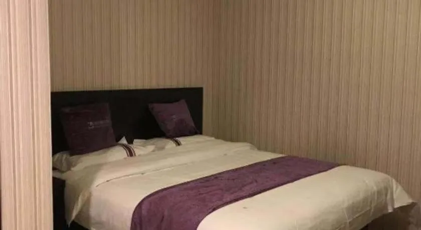 Bed in City 118 Hotel Qingdao Boardcast Tower