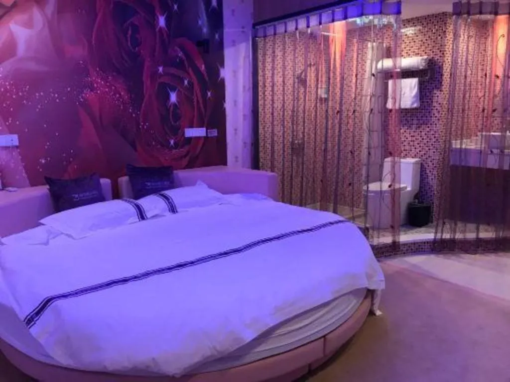 Bed in City 118 Hotel Qingdao Boardcast Tower