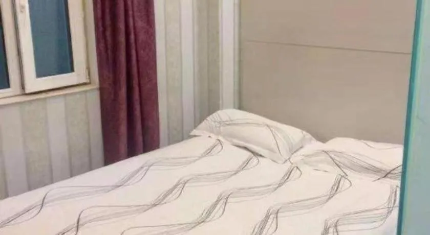 Bed in City 118 Hotel Qingdao Licang Pedestrian Street