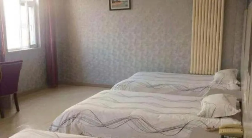 Bed in City 118 Hotel Qingdao Licang Pedestrian Street