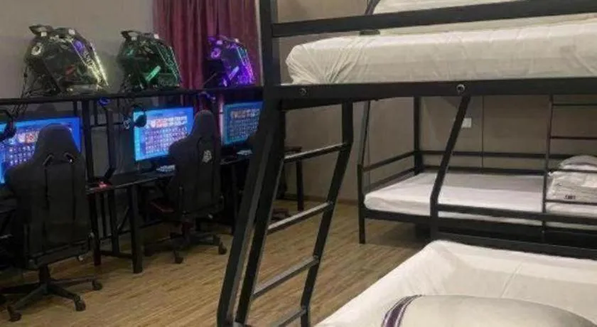 Bed in City 118 Hotel Qingdao Licang Pedestrian Street