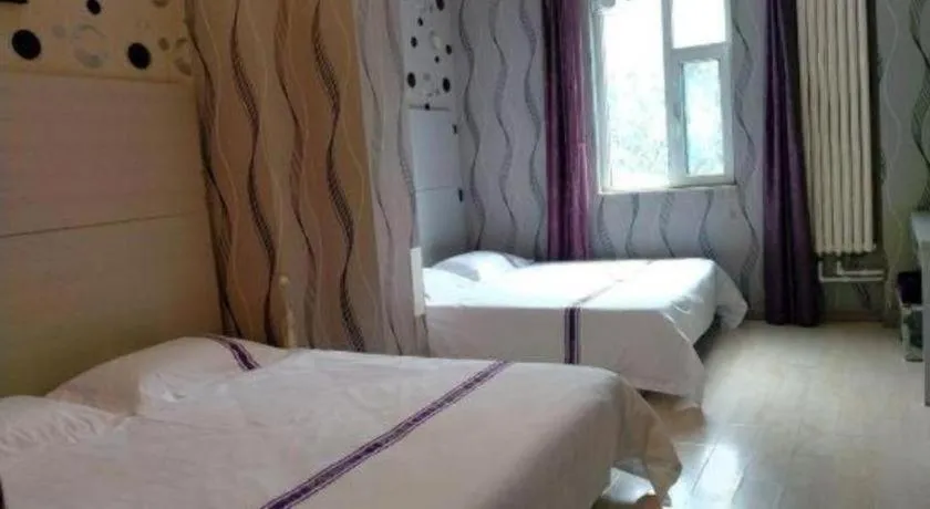Bed in City 118 Hotel Qingdao Licang Pedestrian Street