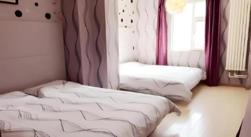 Bed in City 118 Hotel Qingdao Licang Pedestrian Street