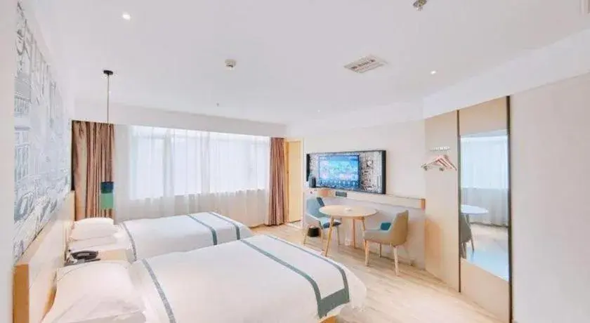 Bed in City Comfort Inn Changsha Huangxing Avenue Airport Longhua Metro Station Bed in City Comfort Inn Changsha Huangxing Avenue Airport Longhua Metro Station