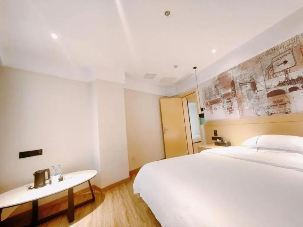 Bed in City Comfort Inn Changsha Huangxing Avenue Airport Longhua Metro Station Bed in City Comfort Inn Changsha Huangxing Avenue Airport Longhua Metro Station