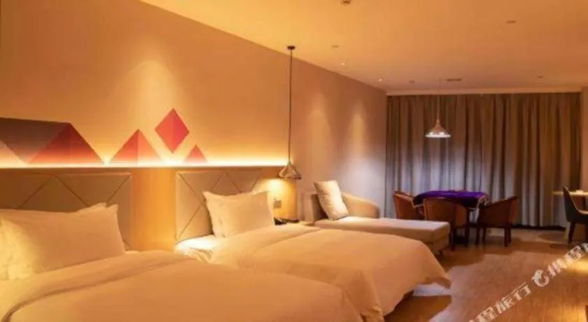 Bed in Borrman Hotel Dongguan Zhongtang