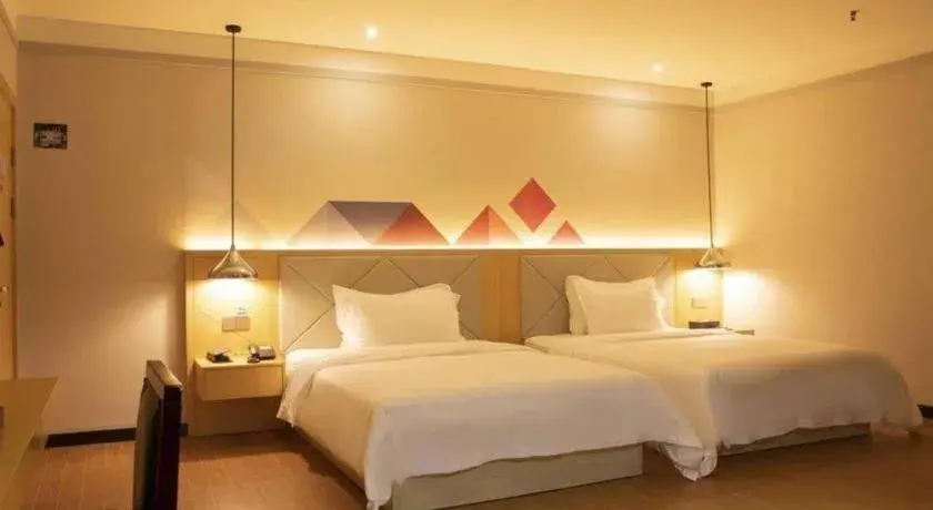 Bed in Borrman Hotel Dongguan Zhongtang Bed in Borrman Hotel Dongguan Zhongtang