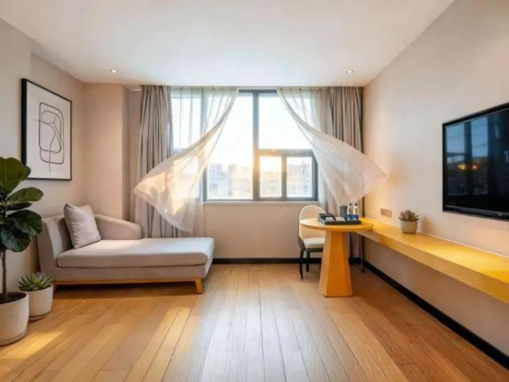 Bed in Borrman Hotel Dongguan Zhongtang