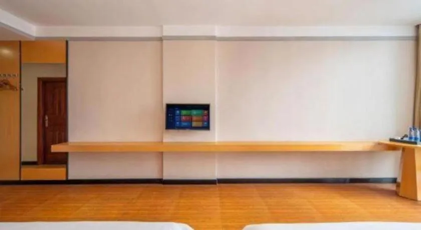 Bed in Borrman Hotel Dongguan Zhongtang