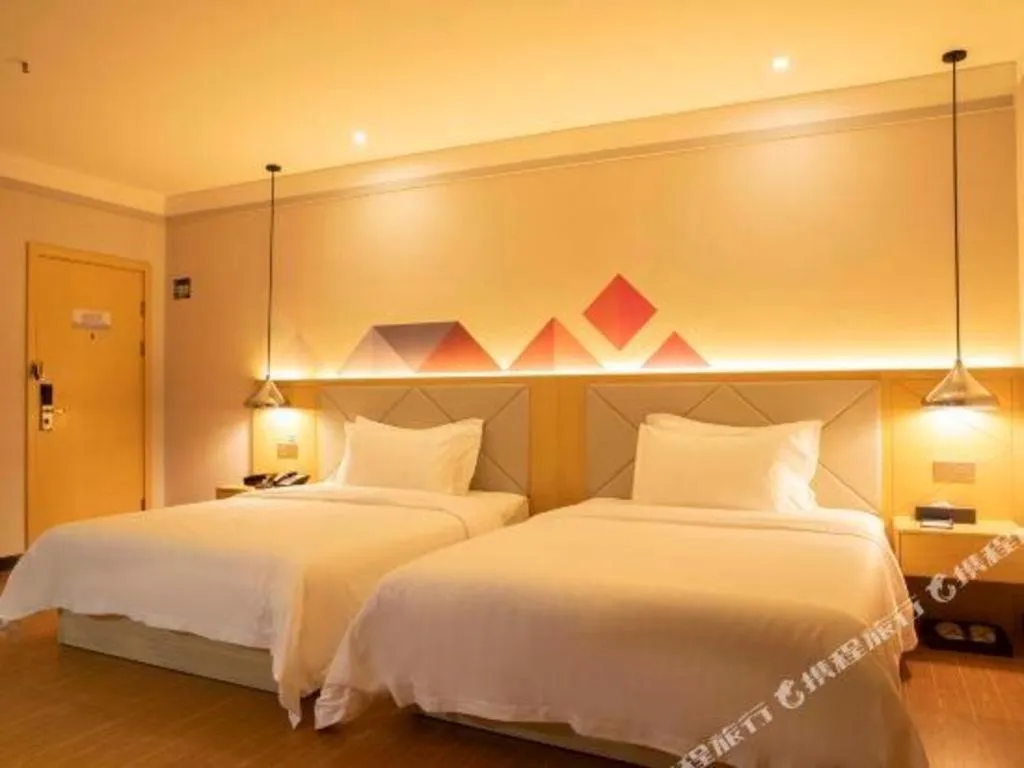 Bed in Borrman Hotel Dongguan Zhongtang