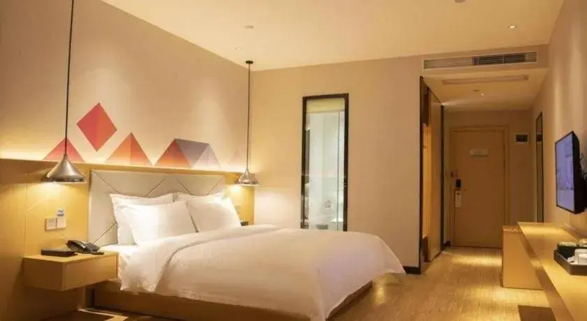 Bed in Borrman Hotel Dongguan Zhongtang Bed in Borrman Hotel Dongguan Zhongtang