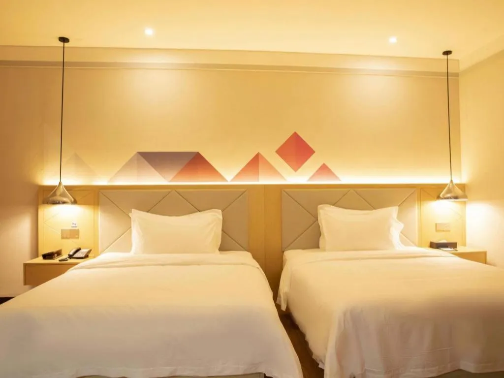 Bed in Borrman Hotel Dongguan Zhongtang