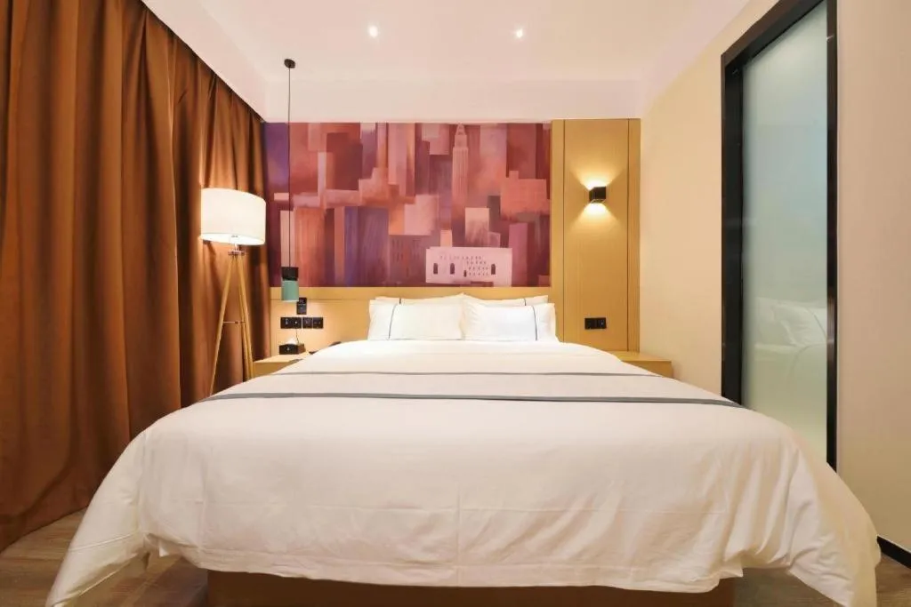 Bed in City Comfort Inn Wuhan Tianhe Airport Outlets