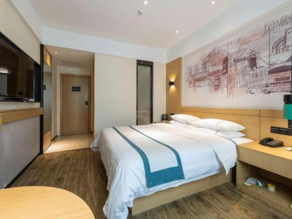 Bed in City Comfort Inn Dongguan Liaobu Jingtai Jiarong Shopping Plaza