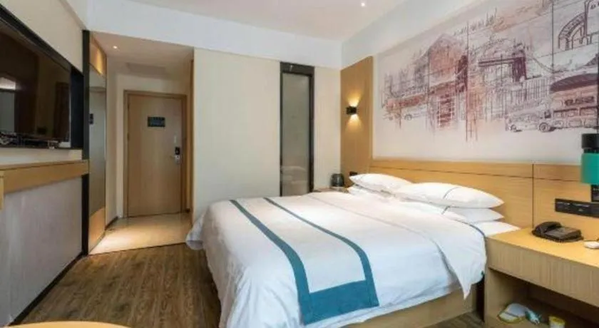 Bed in City Comfort Inn Dongguan Liaobu Jingtai Jiarong Shopping Plaza