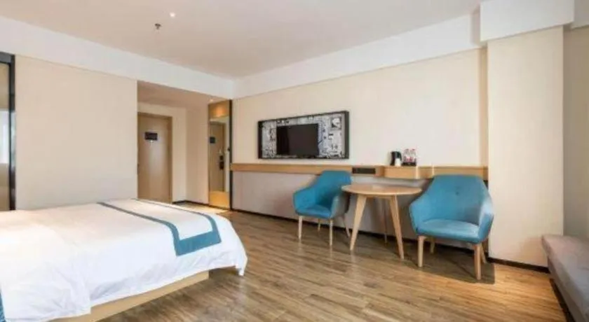 Bed in City Comfort Inn Dongguan Liaobu Jingtai Jiarong Shopping Plaza