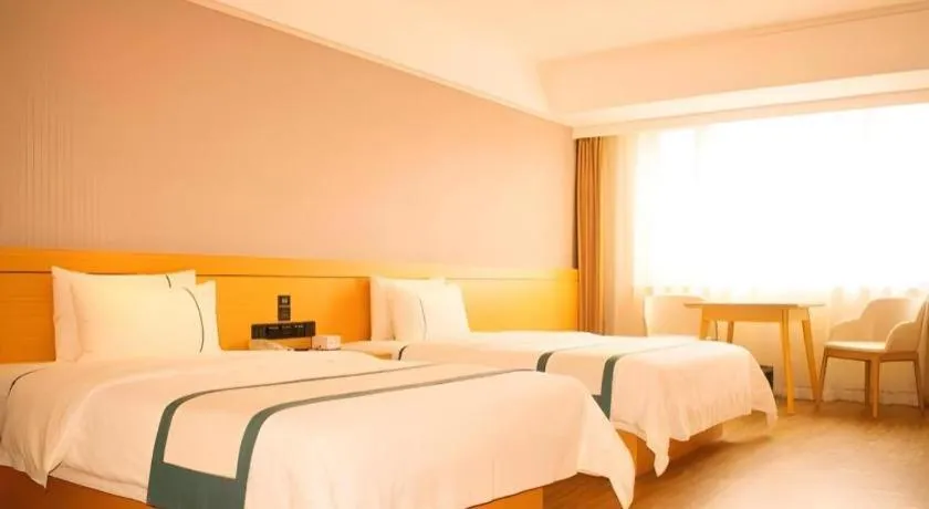 Bed in City Comfort Inn Chengdu Dongjiao Memory
